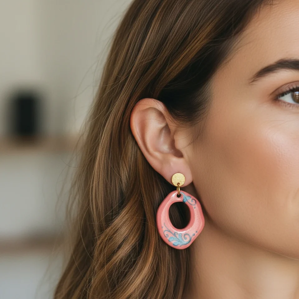 orecchini-earrings-grottega-laterza-puglia-ceramic-organico-rosa